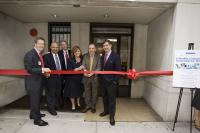 The ribbon cutting ceremony for CCPH.