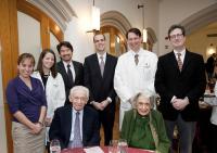 A group photo of the Irving scholar group.