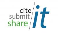 Cite it, submit it, and share it logo